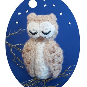Owl finger Puppet Crochet Pattern