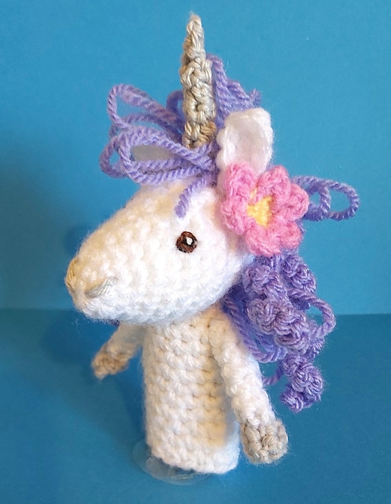 Unicorn Finger Puppet