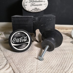CACO COLA drawer furniture knob black background