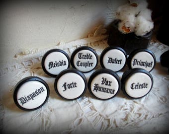 Miniatura Organo A Cane Legno - Decorazione Strumenti Musicali Per Casa O Studio - Foto 2