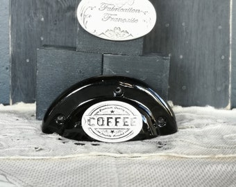 COFFEE kitchen shell handle