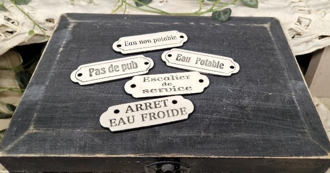 Plaqué dé porté céramique - France