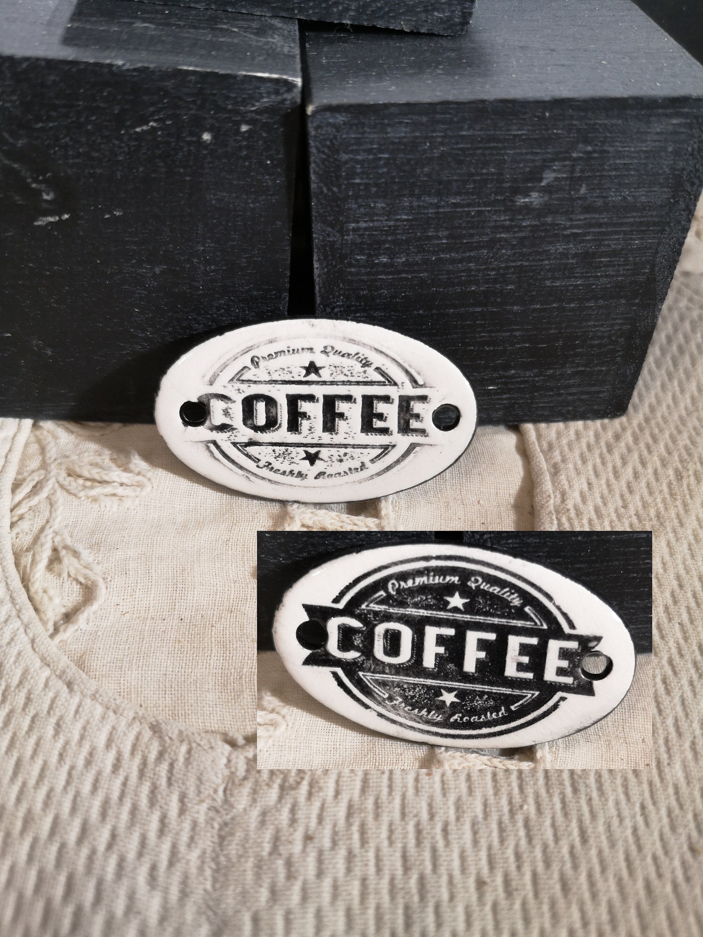 Ovale Émaillée Coffee