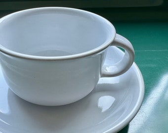 Boda Nova Schweden TASSE & UNTERTASSE Weiß - Signe Persson-Melin