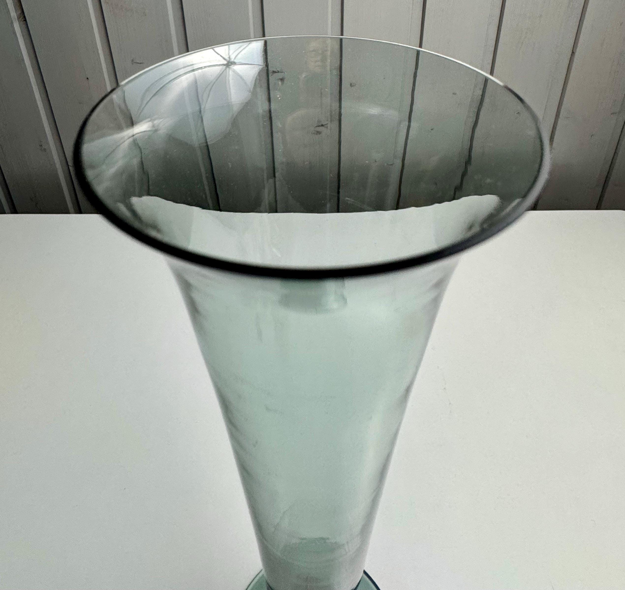 花瓶 #453 - 33 cm - トルマリン ガラス - WMF / ヴィルヘルム
