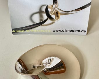 BROOCH *möbius* Torun * #374 - Georg Jensen - Silver * LARGE&COOL