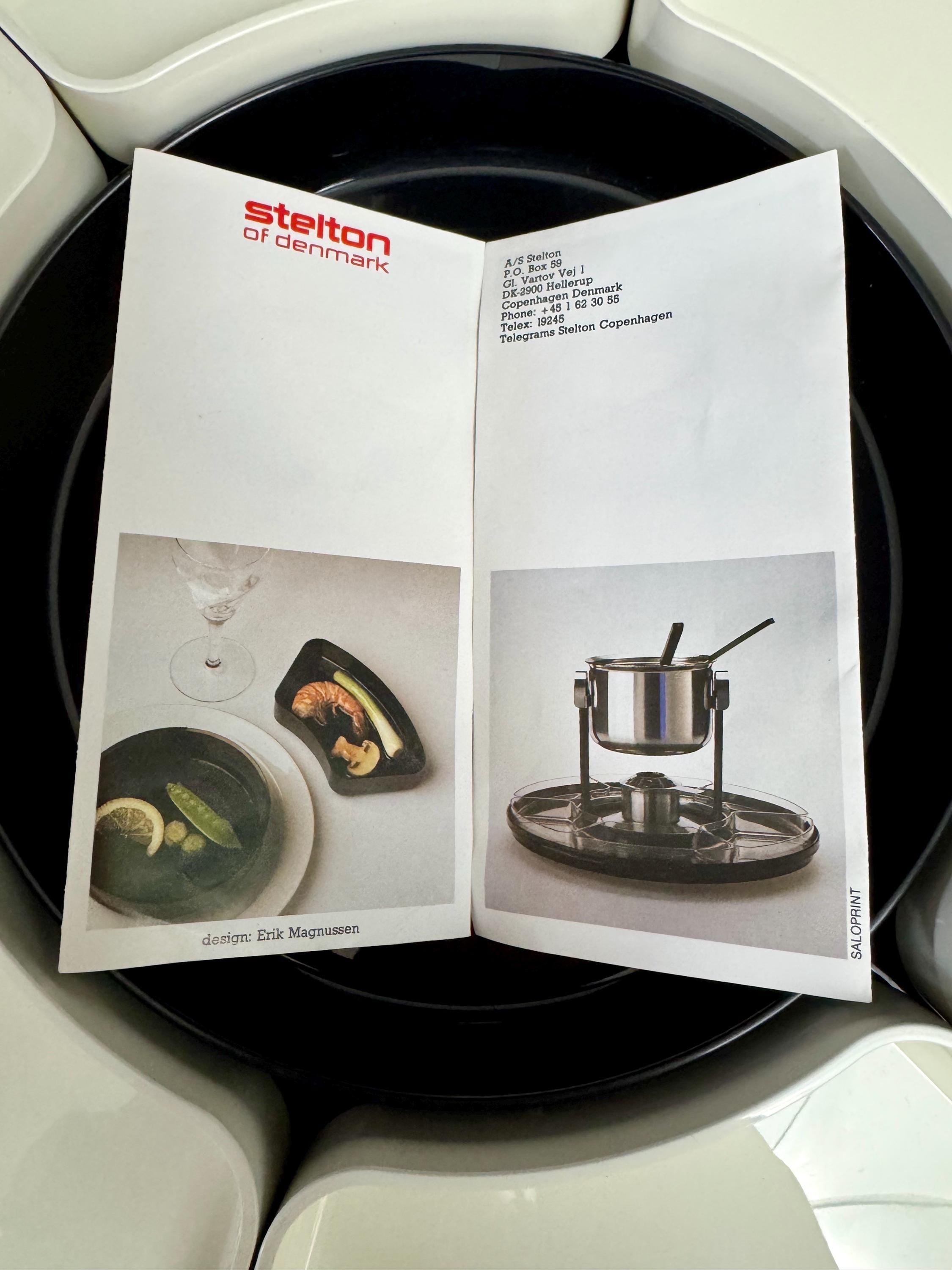 LAZY SUSAN OVP *Stelton* のセット Erik Magnussen - デンマーク - 60