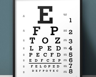 Custom Eye Chart