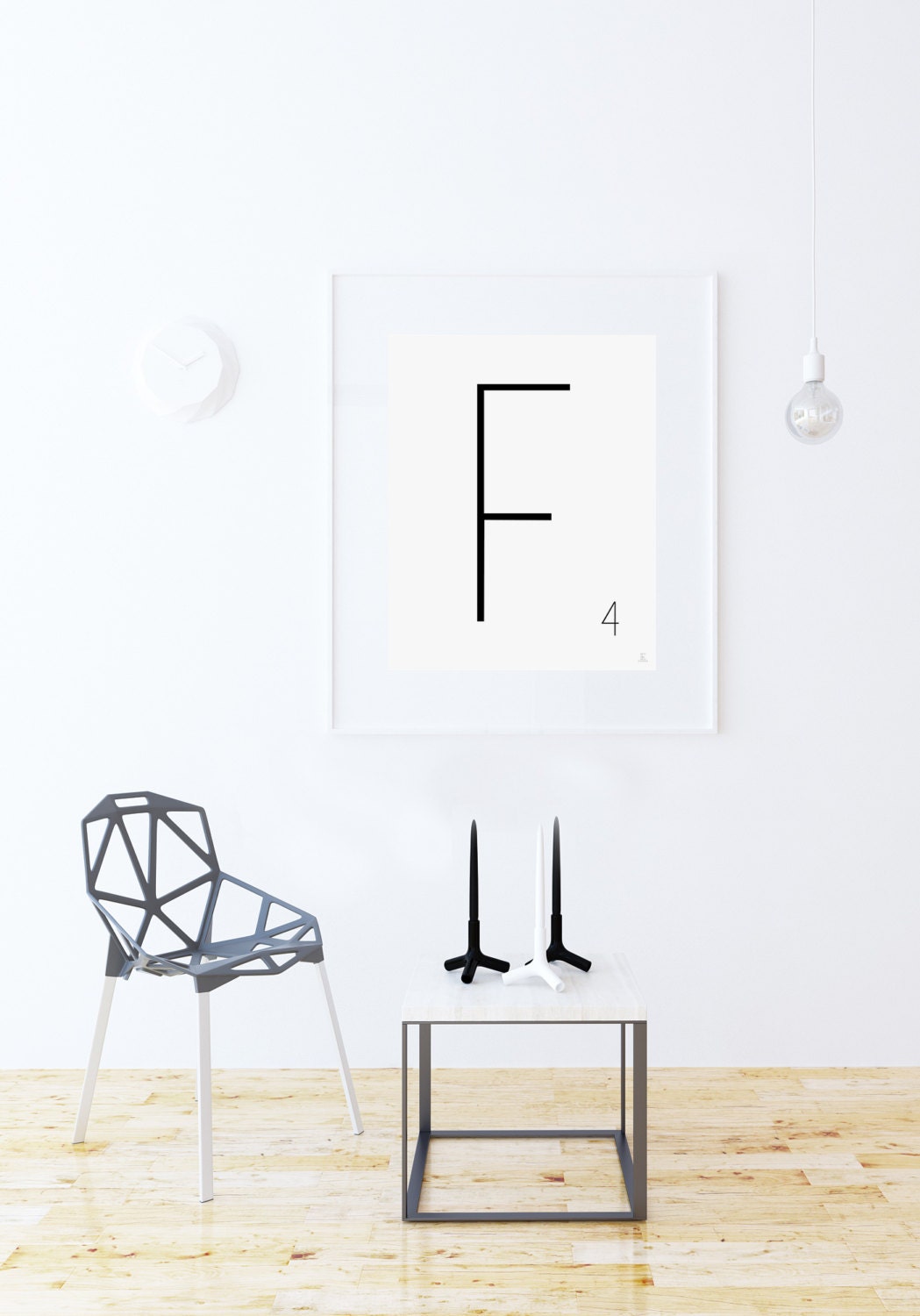 Scrabble Alphabet Letters Print Font Wall Art Lettering Etsy