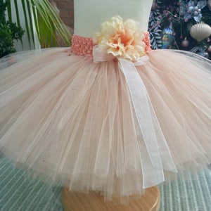 Short tulle skirt inspired by Moana, a flower girl or a fairy *HALF PRICE*