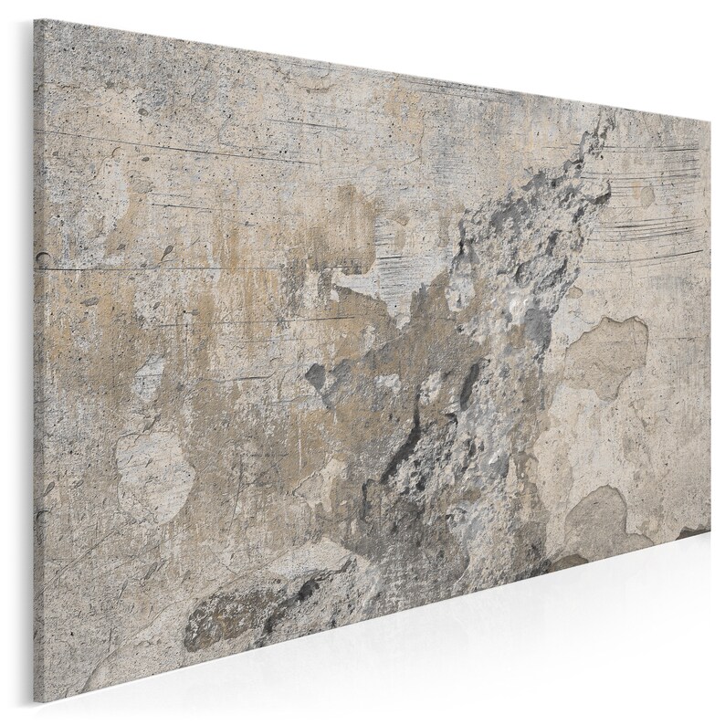 Canvas print abstract industrial concrete minimalism afbeelding 4