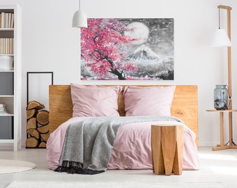 Canvas print - landscape japan cherry tree oriental