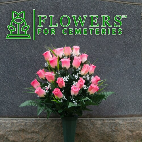 Pink Wildflower Mix Cemetery Flowers for Vase Mothers Day Etsy