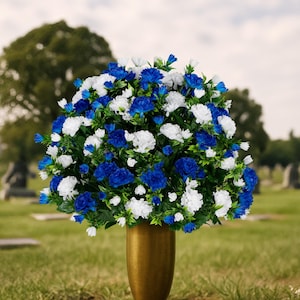 Fake Blue Flowers - Etsy