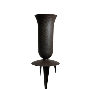 Sympathy Silks Plastic Cemetery Vase with Spikes - Cemetery Flower Vase
