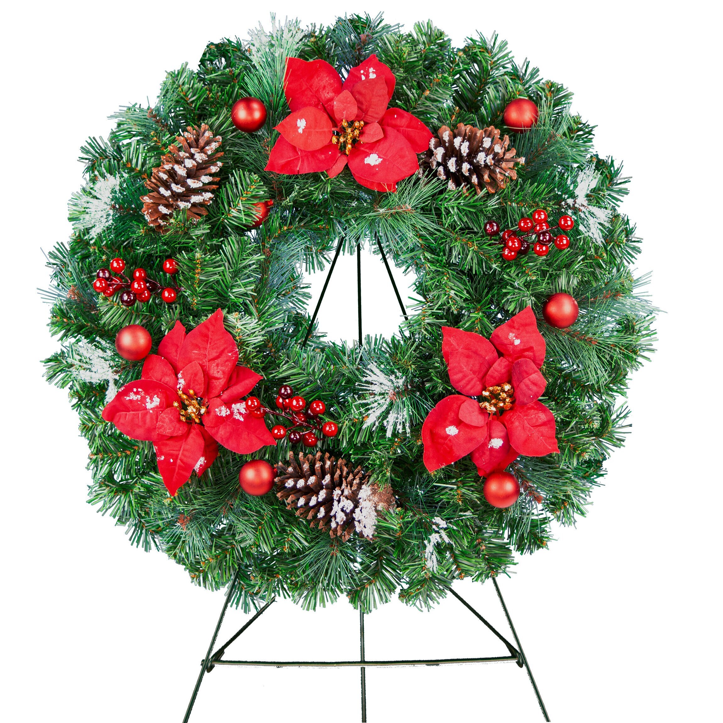 Stands for Cemetery Wreaths 