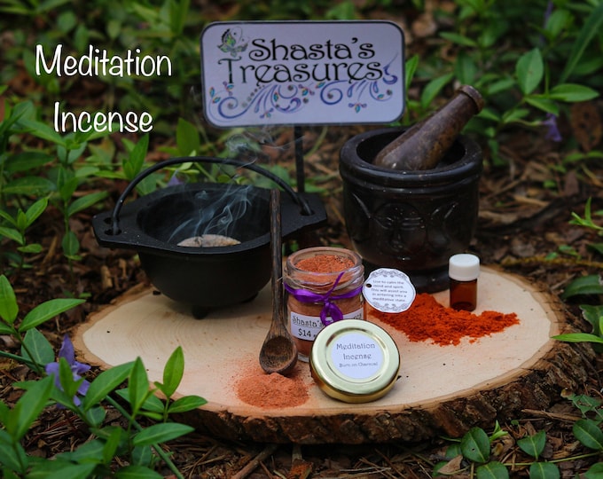 Meditation Incense, Natural Incense, Resin Incense, Ceremonial Herbal ...