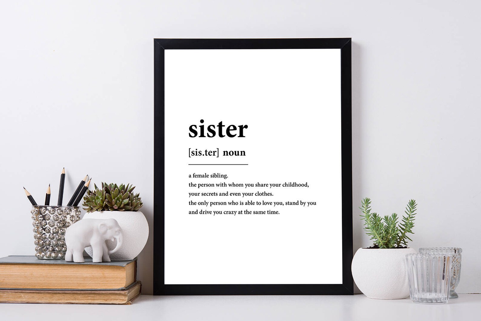 INSTANT DIGITAL DOWNLOAD - Sister Dictionary Custom Digital Download ...