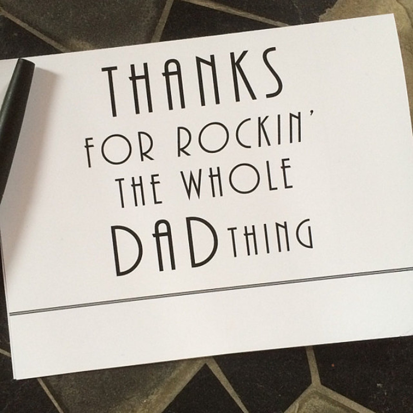 printable funny fathers day card from wife from child
