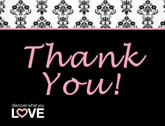 Mary Kay Thank You Cards Digital File Double Sided Postcard | Etsy