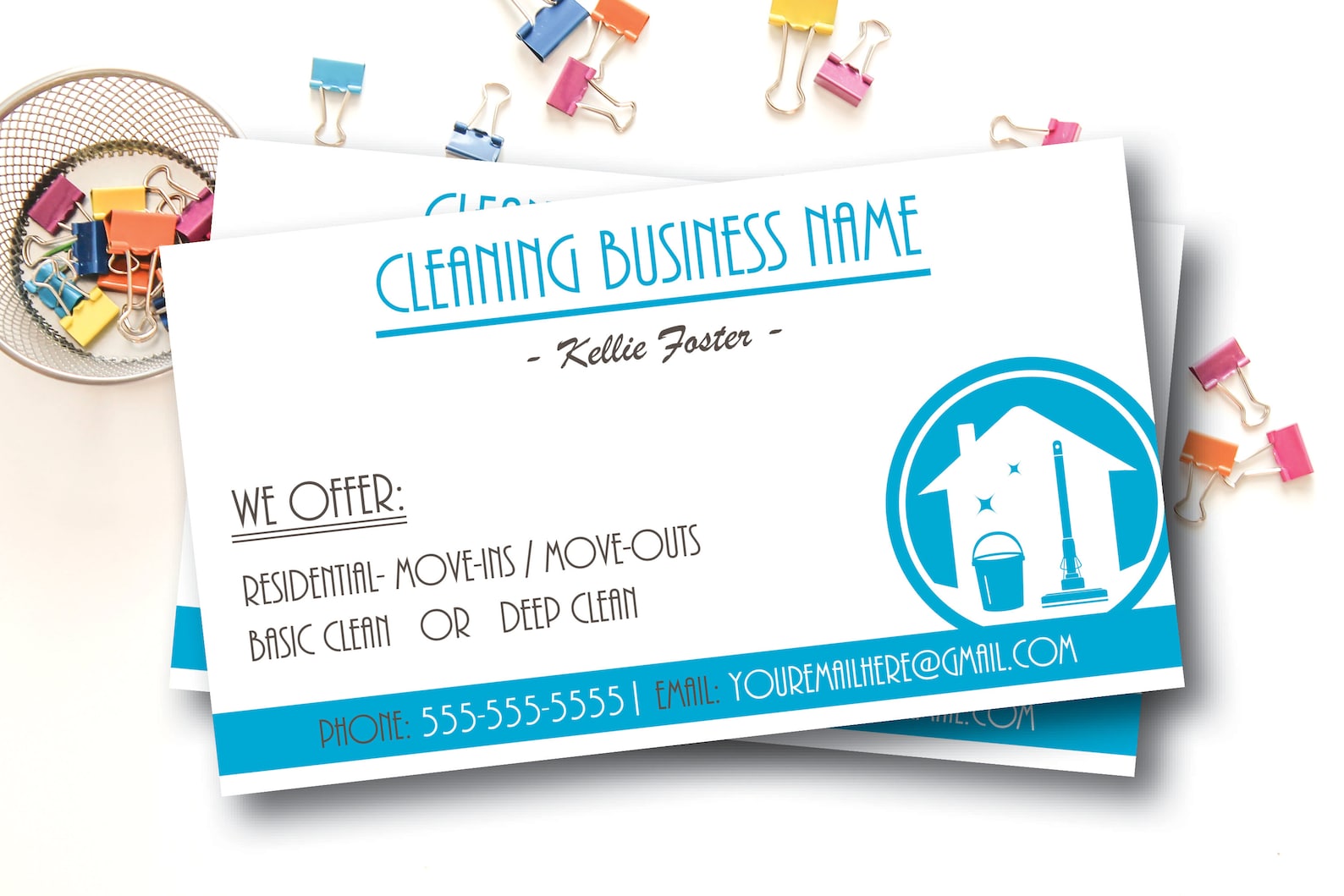 cleaning-service-business-cards-housekeeping-business-etsy