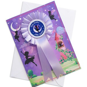 Carte De Rosette Joyeux Anniversaire Personnalise Licorne Etsy