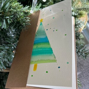 Carte de vœux - Arbre