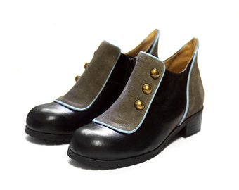 Black 3Z WIDE Women/'s Basic Editions 30623 Wilder Winter Booties - New