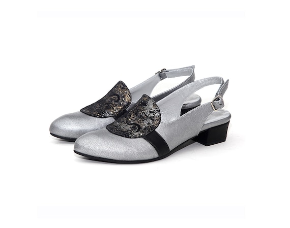 Summer Silver Pump Shoes Women's Silver 