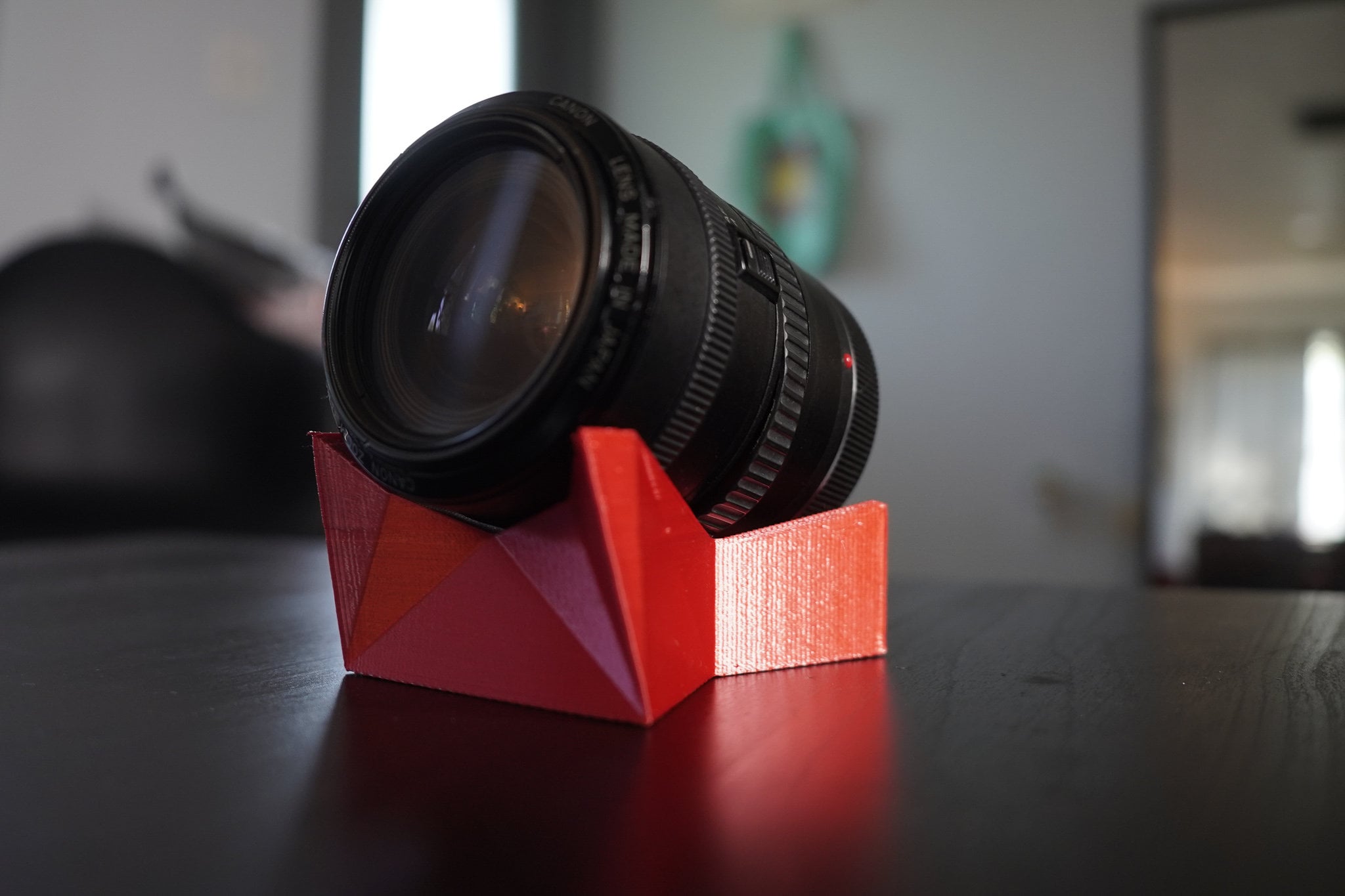 Shiny Red Camera Lens Display Stand DSLR Lens Display Stand Etsy