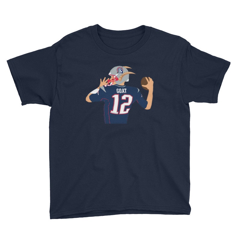 tom brady goat jersey