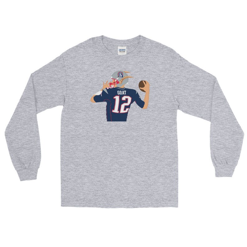 tom brady long sleeve jersey