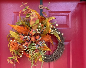 Fall Wreath, Sunflower Wreath, Farmhouse Decor