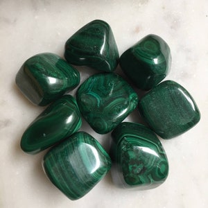 Tumbled Malachite, Sold Individually