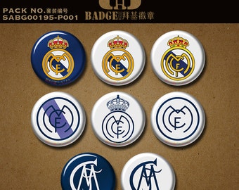Crête pin badge de forme officielle REAL MADRID