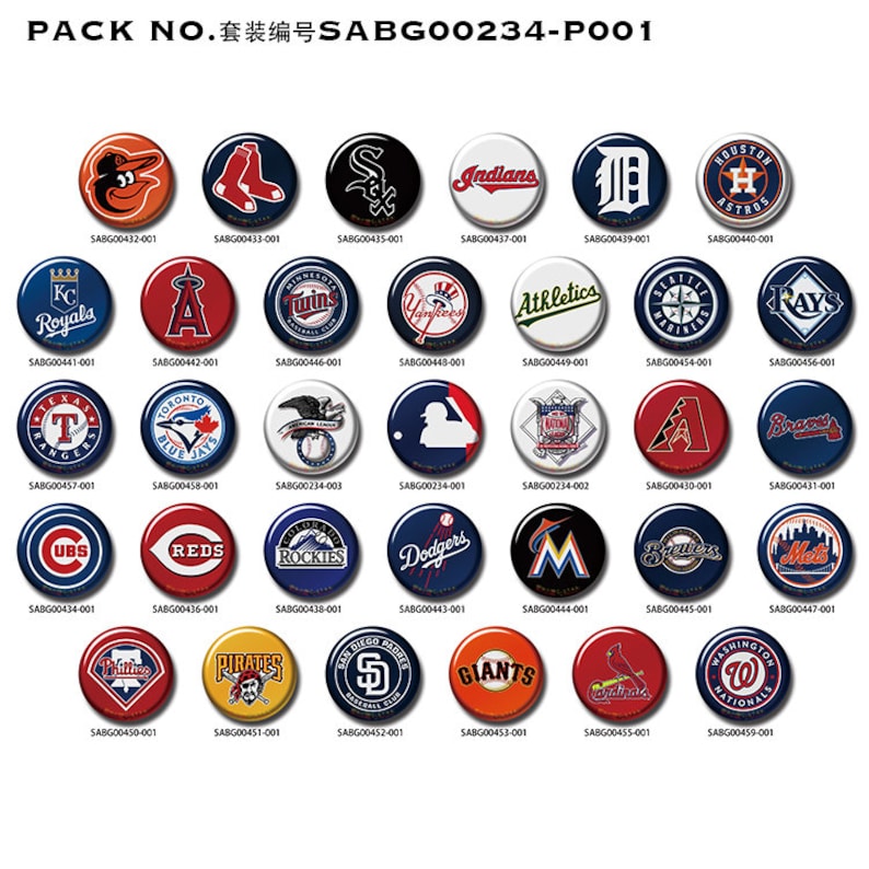 MLB All Teams Logo Button Pins Magnets Major League Baseball Etsy mlb-all-teams-logo-button-pins-magnets-major-league-baseball-etsy