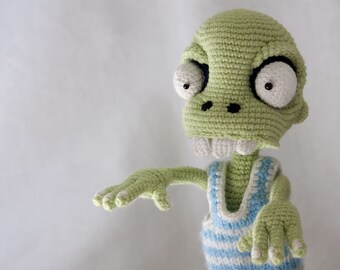 crochet zombie doll