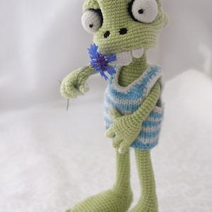 PATTERN Zombie boy crochet pattern, amigurumi pattern, pdf image 4