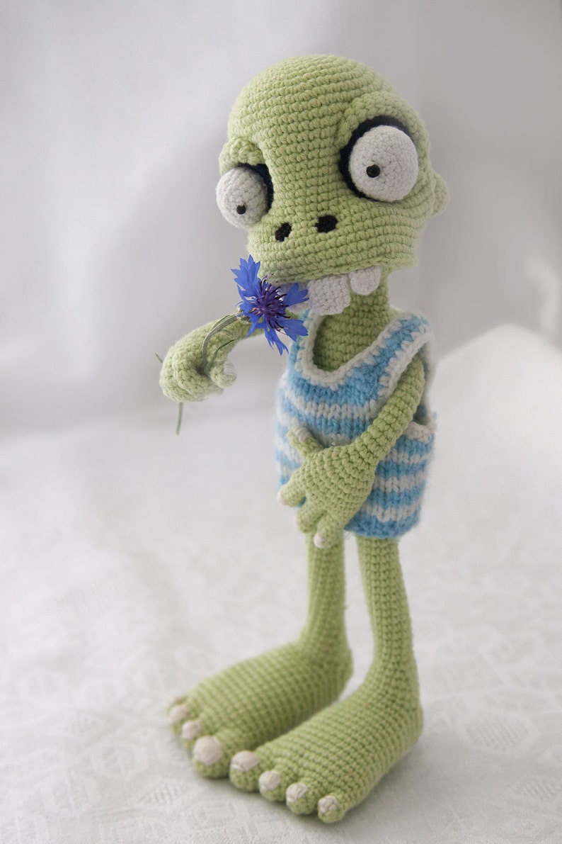 PATTERN Zombie boy crochet pattern, amigurumi pattern, pdf image 4