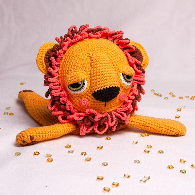 SET PATTERN Lionet Lovey & Lionet Ragdoll crochet amigurumi pattern, pdf, instant download image 7