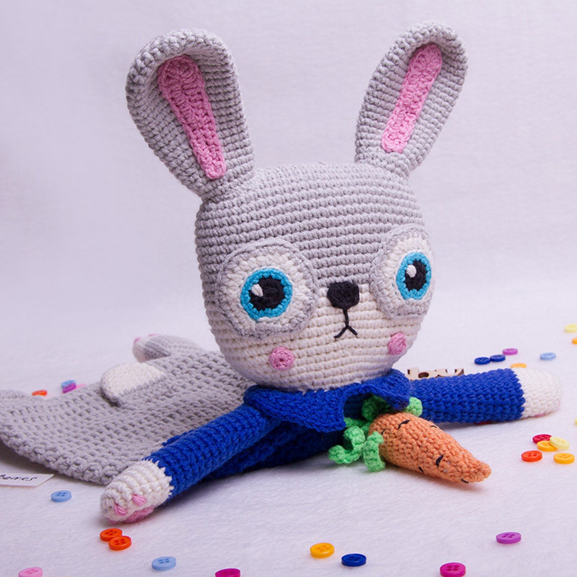 PATTERN - Bunny Ragdoll - Crochet Pattern, Amigurumi Pattern, Pdf ...