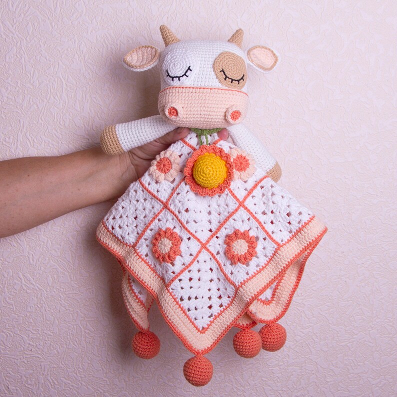 PATTERN Cow Lovey Crochet Pattern Amigurumi Pattern Pdf Etsy