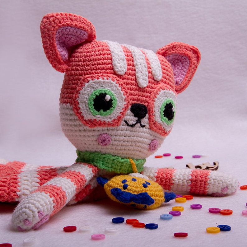 SET PATTERN Kitty Ragdoll & Kitty Lovey Crochet Pattern Etsy UK