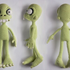 PATTERN Zombie boy crochet pattern, amigurumi pattern, pdf image 3