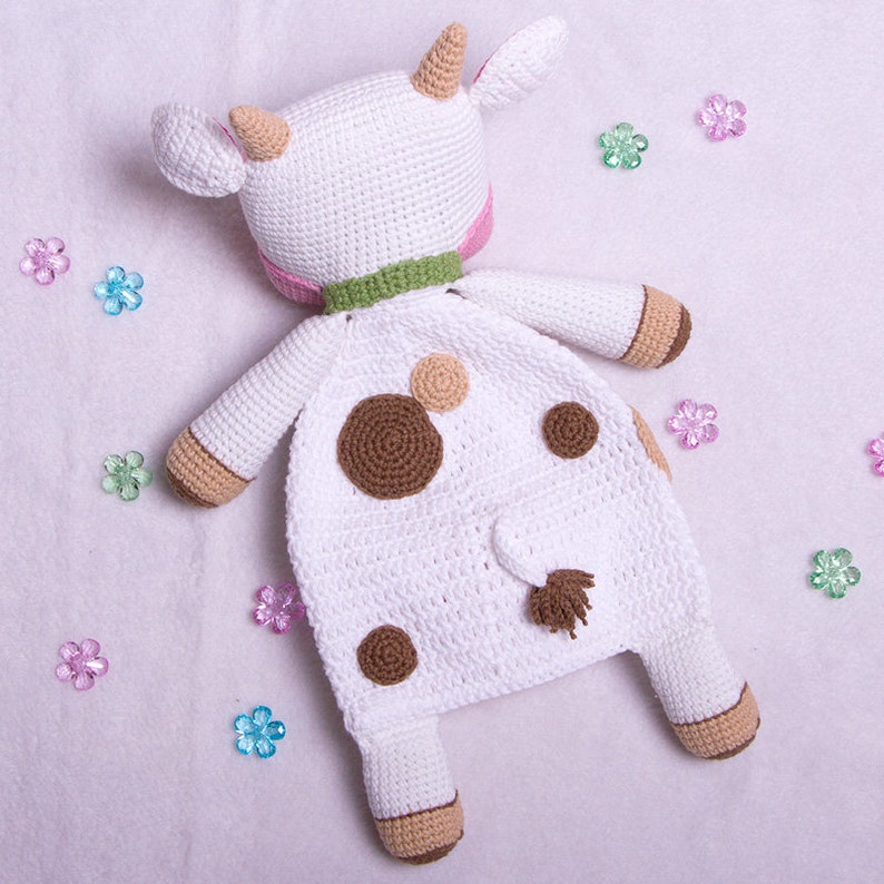 SET PATTERN Cow Ragdoll & Cow Lovey Crochet Pattern Etsy