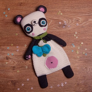 PATTERN - Panda Ragdoll - crochet amigurumi pattern, pdf, instant download