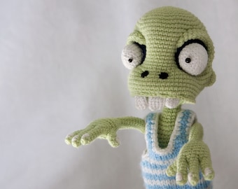 PATTERN - Zombie boy - crochet pattern, amigurumi pattern, pdf