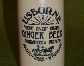 Antique English Ginger beer bottle