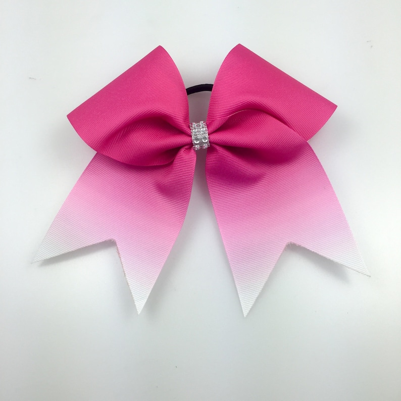 Pink Glitter Cheer Bow Cheer Bow