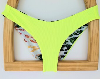 yellow neon bathing suits
